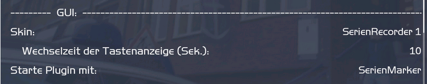 settings-Datei bearbeiten